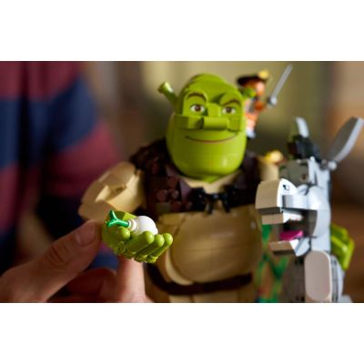 7. LEGO Icons 72423 – Shrek, Esel & Der gestiefelte Kater