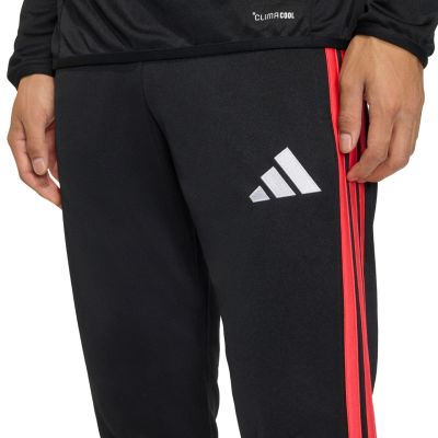 11. adidas Tiro 26 League Trainingshose für Herren, Schwarz und Rot, JY7111