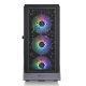 2. THERMALTAKE CERES 500 ARGB*4 TEMPERED GLASS - SCHWARZ CA-1X5-00M1WN-00