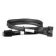 2. IcyDock MCIO 8i 74-poliger SFF-TA-1016-Adapter auf 2 x OCulink 42-polig 4i