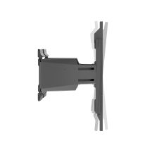 MACLEAN TV-WANDHALTERUNG, VESA 600 x 400, max. 37–90 Zoll, max. Traglast 65 kg, Schwarz, MC-881 N