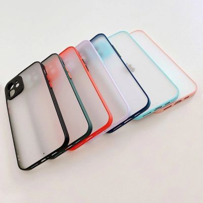 15. Milky Case Flexible, durchscheinende Silikonhülle für Samsung Galaxy S21 Ultra 5G Rot