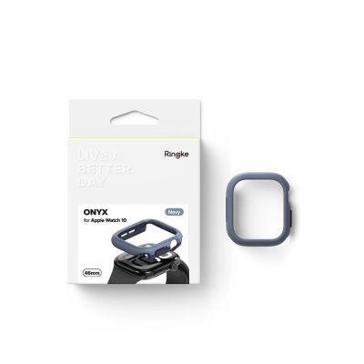 7. Ringke Onyx Case für Apple Watch 10 46 mm - Marineblau