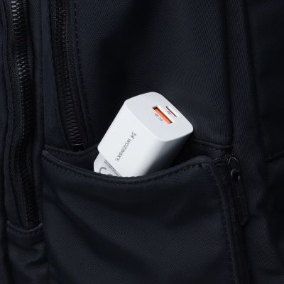 6. Wozinsky CMWCW 20W USB-C / USB-A Wandladegerät - Weiß