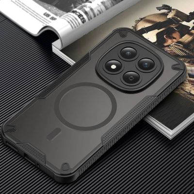 5. Tech-Protect Rugged Shield MagSafe Hülle für Xiaomi Redmi Note 15 Pro 5G – Schwarz