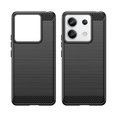 8. Carbon Case für Xiaomi Redmi Note 13 Pro - schwarz