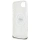 7. Karl Lagerfeld IML Metal Karl Head MagSafe Case für iPhone 16e Weiß