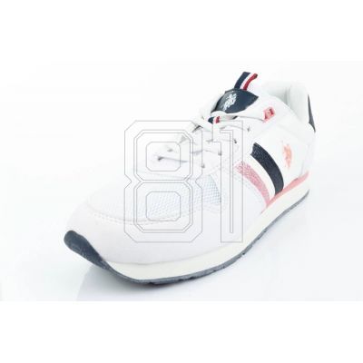 4. US Polo ASSN Schuhe W NOBIK003A-WHI
