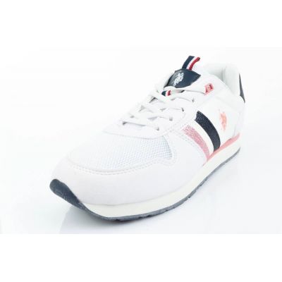 4. US Polo ASSN Schuhe W NOBIK003A-WHI