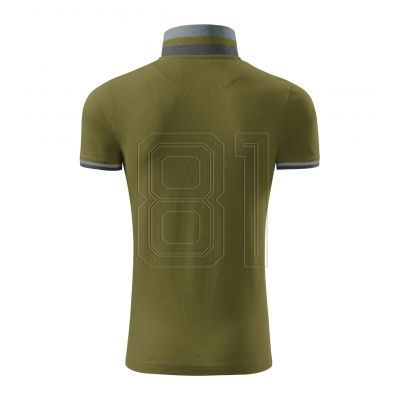 3. Malfini Collar Up M MLI-256A3 Poloshirt Avocadogrün