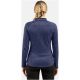 5. Damen-Sweatjacke ODLO TENCIA Mid Layer Full Zip, blau