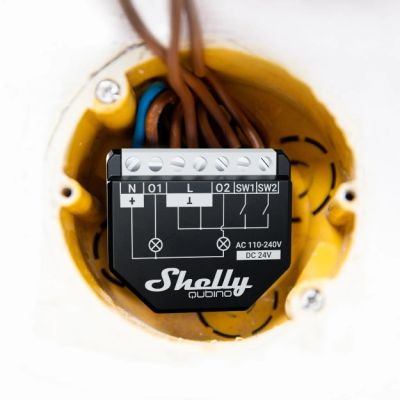 12. Shelly Qubino Wave 2PM Zweikanal-Z-Wave-Controller