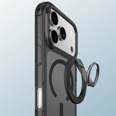 7. AmazingThing Titan Pro Grip Ring Set Hülle für iPhone 17 Pro Max, kompatibel mit MagSafe, Schwarz