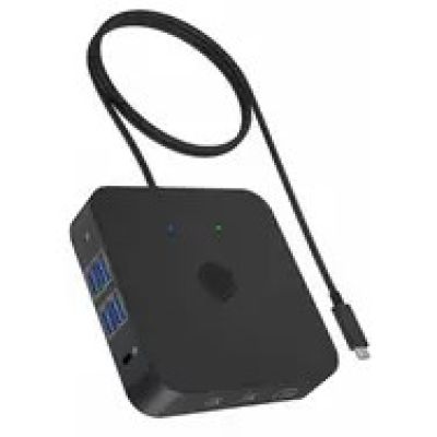 2. IcyBox USB-C Dockingstation -> USB 3.2/HDMI/3.5/LAN