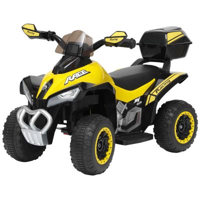 7. QUAD CAR MIT MIKRONBATTERIE GELB 1032764
