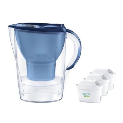 3. Brita Marella+3 Maxtra Pro PP Filterkanne (2,4l; blau)