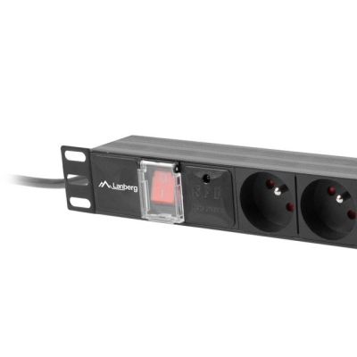 3. Lanberg PDU-07E-0200-BK Steckdosenleiste (16 A; 2 m; schwarz)