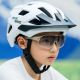 5. Rockbros LK-67 Jugend-Fahrradhelm mit abnehmbarem Visier 54–58 cm – Weiß