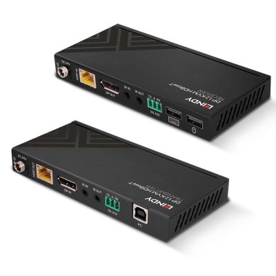 2. LINDY 150m Cat.6 DisplayPort und USB KVM HDBaseT Extender mit IR/RS232