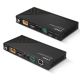 2. LINDY 150m Cat.6 DisplayPort und USB KVM HDBaseT Extender mit IR/RS232