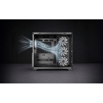 8. TACENS MARS MC-V5 4xARGB USB-C ATX-Gehäuse