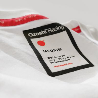 5. Ozoshi Naoto T-Shirt M weiß O20TSRACE004