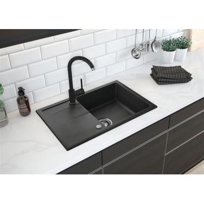 3. Deante Leda ZRD2113 Granitspüle 67x44 cm