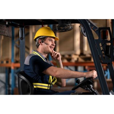 28. Shokz OpenComm2 USB-C Kabellose Knochenleitungskopfhörer Schwarz