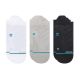 Stance Athletic Tab 3er-Pack Laufsocken – Mehrfarbig