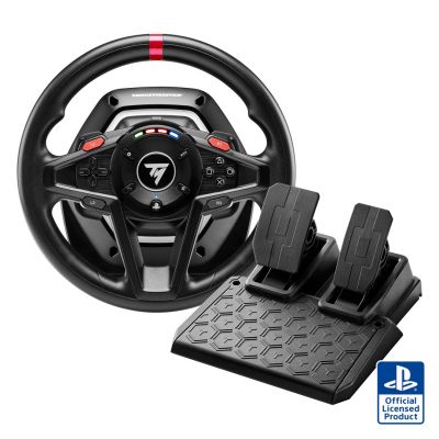 2. Thrustmaster T128 Schwarzes USB-Lenkrad + Pedale (Analog) für PC, PlayStation 4, PlayStation 5