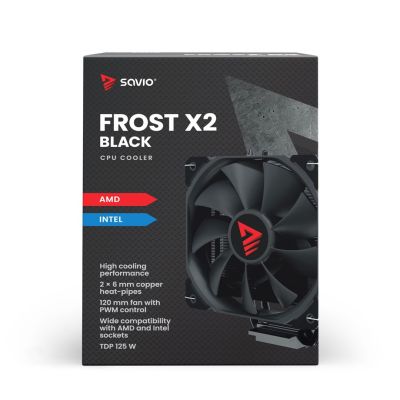 13. SAVIO CPU-KÜHLER FROST BLACK X2