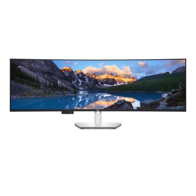 4. DELL UltraSharp U4924DW LED-Display, 124,5 cm (49 Zoll), 5120 x 1440 Pixel, 5K Ultra HD LCD, Schwarz, Silber