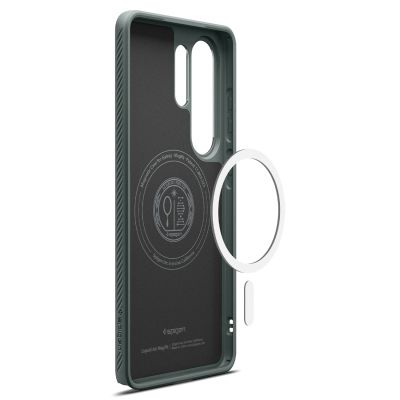 17. Spigen Liquid Air Mag MagSafe Hülle für Samsung Galaxy S26 Ultra – Grün