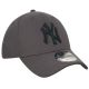 3. New Era 9FORTY Diamond New York Yankees MLB Cap 12523906 Grau OSFM