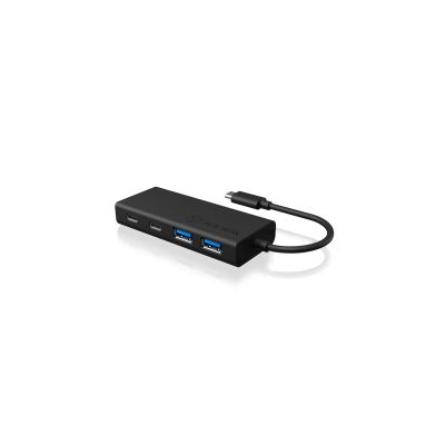 5. ICY BOX IB-HUB1426-CPD USB 3.2 Gen 1 (3.1 Gen 1) Typ-C 5000 Mbit/s Schwarz
