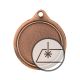 2. Medaille mit Gravur auf Laminat