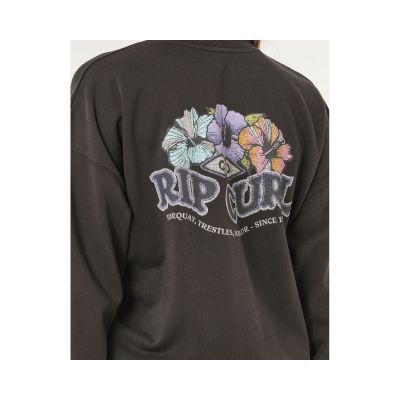 5. RIP CURL Bells Heritage Crew Damen-Sweatshirt Schwarz