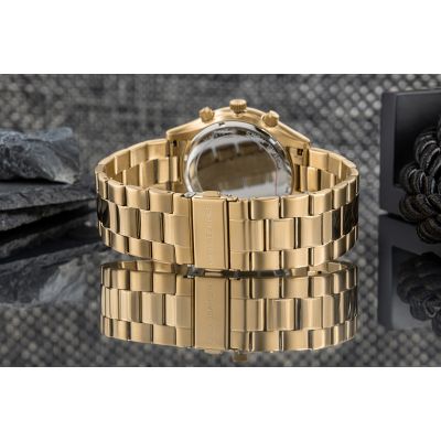 7. Herrenuhr + Kartenetui MICHAEL KORS MK1076SET + Box