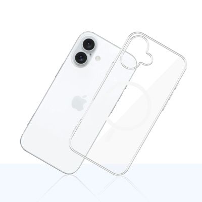 10. 3mk Clear MagCase Hülle für Apple iPhone 16 – transparent