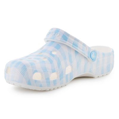 8. Crocs Classic Gingham Clog W 211006-16S Flip-Flops