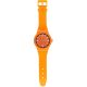 Wanduhr 92 cm Orange