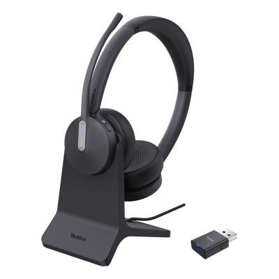 2. Yealink WH64 Dual On-Ear-Headset