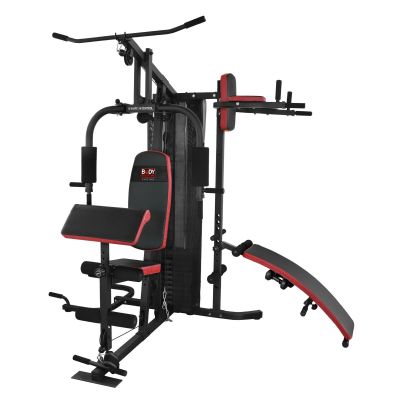 28. Multigym PRO BMG 4700 Bank mit Gewichtsstapel 66kg