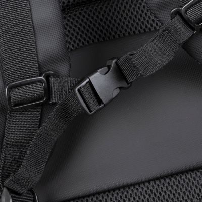 21. Rivacase Tegel 8465 Rucksack, Wanderrucksack, Schwarz, Polyester