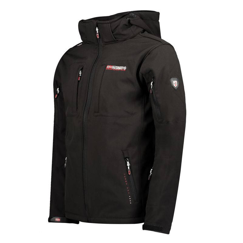 3. Geographical Norway Softshelljacke Tunar DB 009 M WY9169H/GN/Schwarz