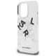 6. Karl Lagerfeld IML Sketched Graphic Case für iPhone 16 Pro – Transparent