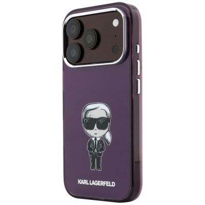 2. Karl Lagerfeld IML Ikonik Sketch Print MagSafe Hülle für iPhone 18 Pro / 17 Pro – burgunderfarben