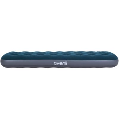 35. Beflockte Matratze für 1 Person mit integrierter Fußpumpe 191x73x22cm 24130