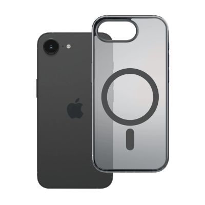 17. 3mk Frosty MagCase für iPhone 16E – Schwarz