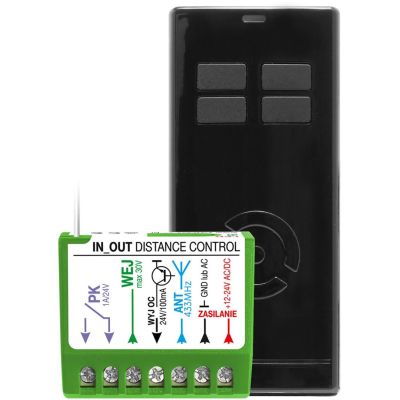 Proxima IN-OUT Distanzkontrollsatz T4 Kit SCHWARZ